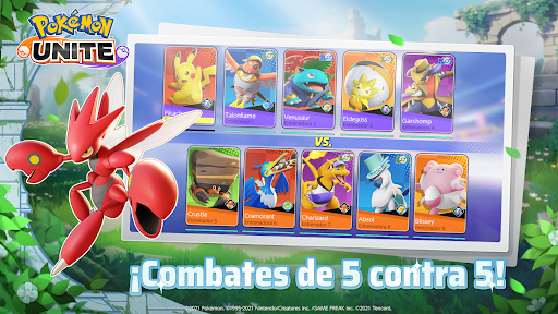 Captura de pantalla de Pokémon UNITE