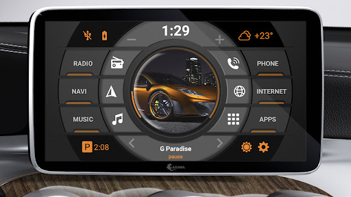 Captura de pantalla de AGAMA Car Launcher