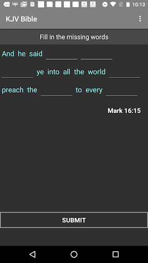 Captura de pantalla de King James Bible - KJV Offline