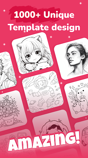 Captura de pantalla de AR Sketch: Trace Drawing