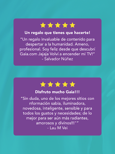 Captura de pantalla de Gaia TV: Salud y Bienestar