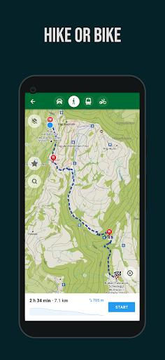 Organic Maps・Offline Map & GPS screenshot