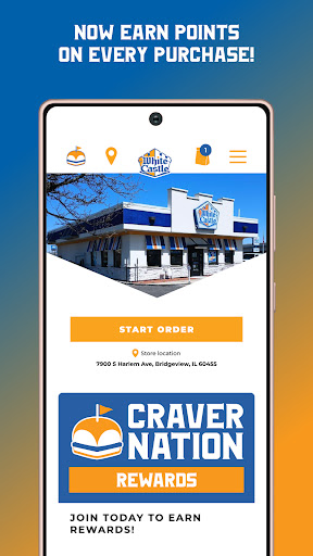 Captura de pantalla de White Castle Online Ordering