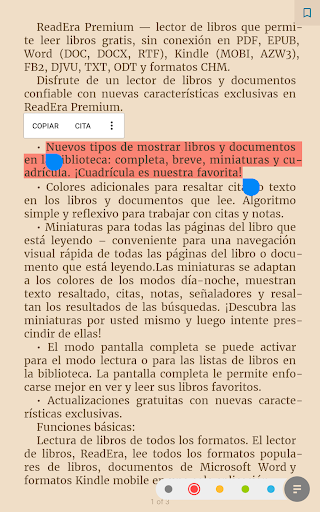 Captura de pantalla de ReadEra Premium
