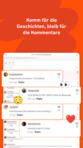 Wattpad - Wo Geschichten leben Screenshot