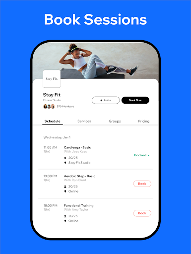 Captura de pantalla de Spaces: Sigue a negocios