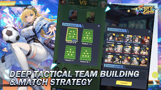 Victory Girls: Anime Soccer screenshot