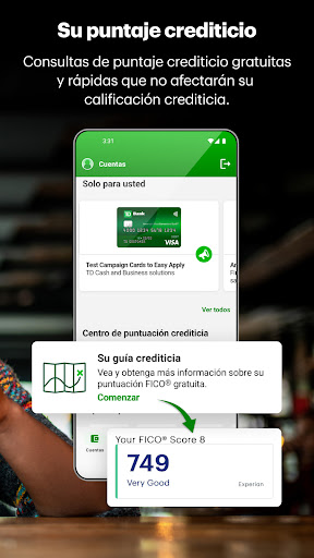 Captura de pantalla de TD Bank (EE. UU.)