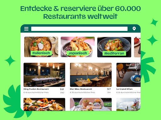 TheFork - Restaurantguide Screenshot