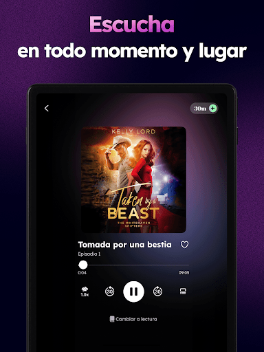 Captura de pantalla de WhisperFM: Novela Cuento