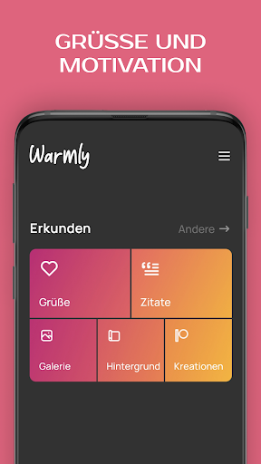 Grußkarten zu allen Anlässen Screenshot