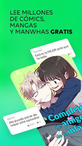 Captura de pantalla de WEBTOON