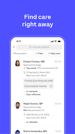 Oscar Health screenshot