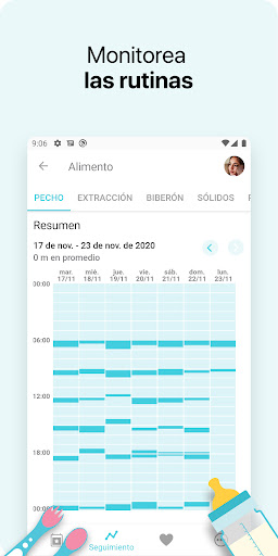 Captura de pantalla de Bebé + | Sigue su crecimiento