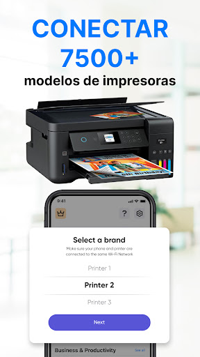 Captura de pantalla de Smart Print – Impresora Móvil