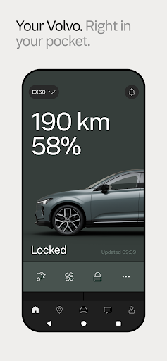 Captura de pantalla de Volvo Cars