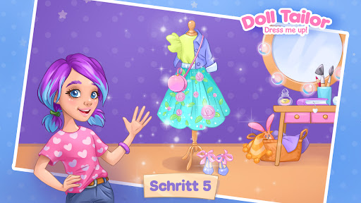 Mädchen Ankleidespiele. Nähen Screenshot