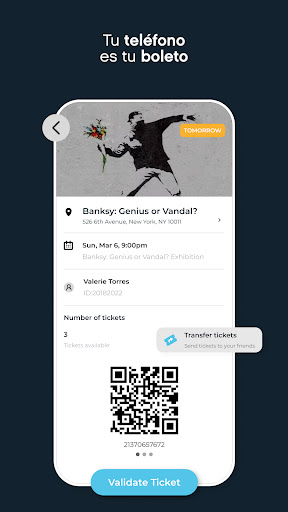 Captura de pantalla de Fever: Eventos & Boletos