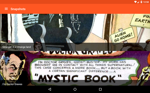 Astonishing Comic Reader Screenshot