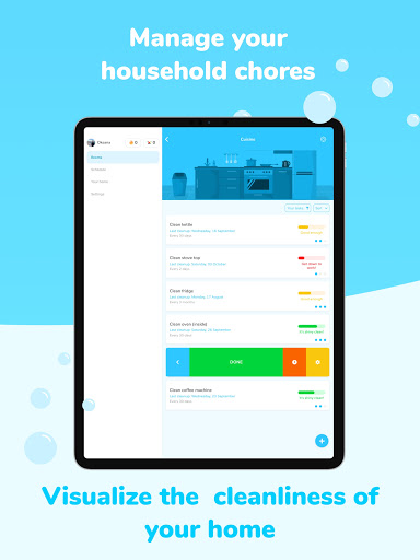 Sweepy: Home Cleaning Schedule screenshot