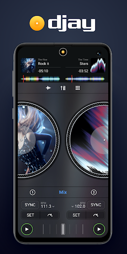 Captura de pantalla de djay - DJ App & AI Mixer