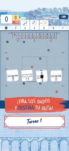 Captura de pantalla de Railroad Ink Challenge