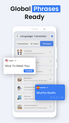 Language Translate App screenshot