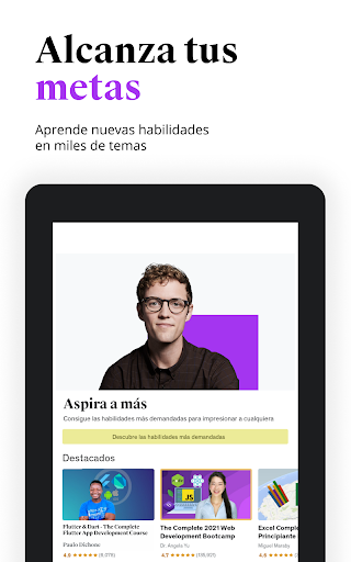 Captura de pantalla de Udemy - Cursos Online