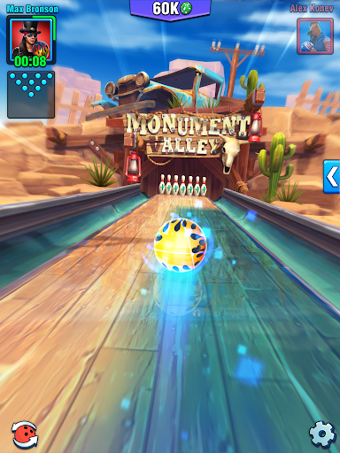 Captura de pantalla de Bowling Crew — boliche en 3D