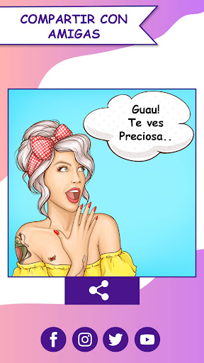 Captura de pantalla de Creador de tiras cómicas