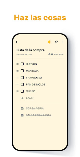 Captura de pantalla de Notas, Bloc de notas - Notein