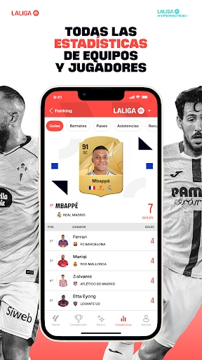 Captura de pantalla de LALIGA App Oficial 2025/26