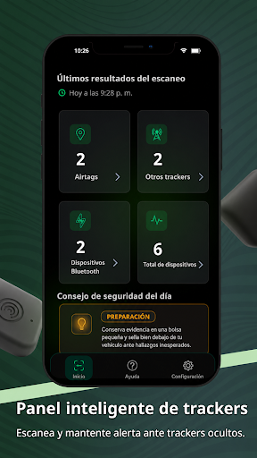 Captura de pantalla de Detector AirTag y tracker