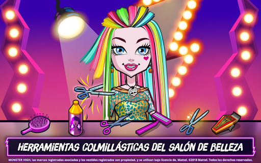Captura de pantalla de Salón de belleza Monster High™