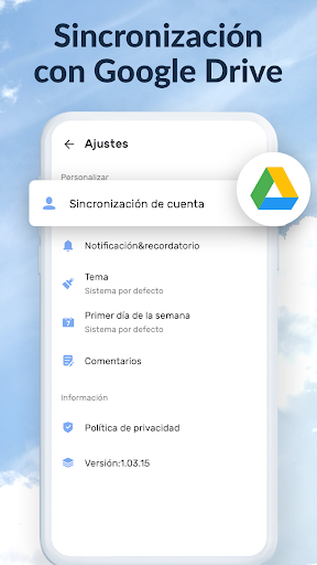 Captura de pantalla de Lista de tareas: Recordatorios