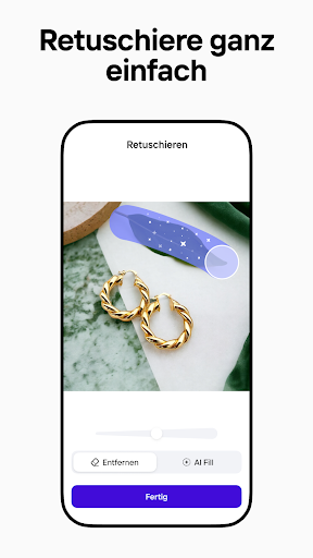 Photoroom: KI-Fotoeditor Screenshot