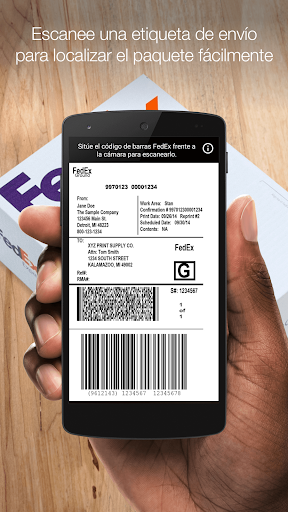 Captura de pantalla de FedEx Mobile