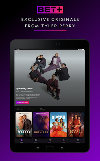 BET+ screenshot