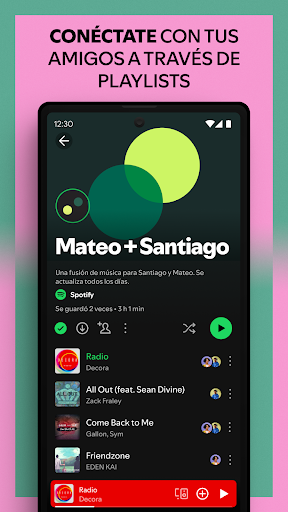 Captura de pantalla de Spotify: app música y podcasts