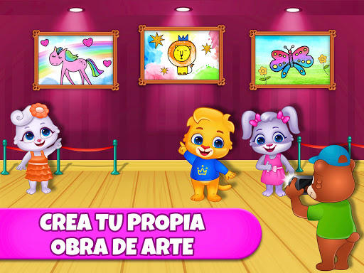 Captura de pantalla de Juegos de colorear y pintar