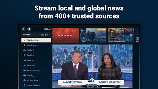 Captura de pantalla de Haystack TV News