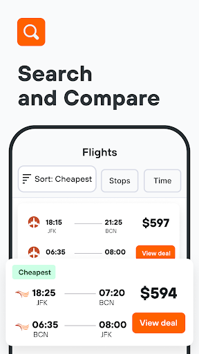 KAYAK: Flights, Hotels & Cars screenshot