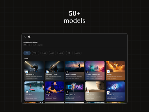 Captura de pantalla de invideo AI: AI Video Generator