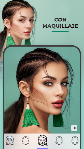 Captura de pantalla de FaceApp: Editor facial