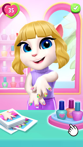 Captura de pantalla de My Talking Angela 2