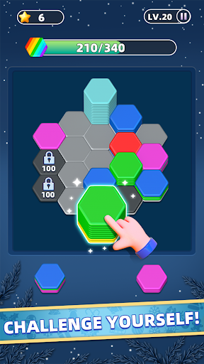 Hexa Master 3D - Color Sort screenshot