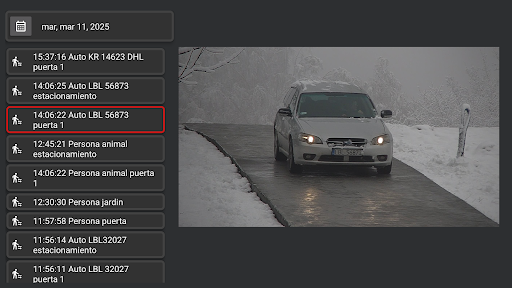 Captura de pantalla de Visor de cámara IP WiFi