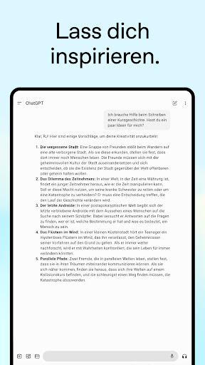 ChatGPT Screenshot