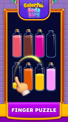 Colorful Soda Sort screenshot