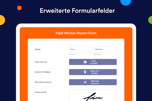 Jotform Formular & Umfrage Screenshot